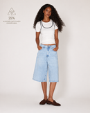 Bermuda Jort Jeans Feminina