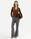 Calça Flare Feminina de Alfaiataria