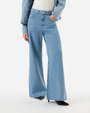 Calça Jeans Wide Leg Super High