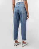 Calça Jeans Feminina Mom Cintura Alta
