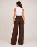 Calça Feminina Pantalona Alfaiataria