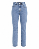 Calça Jeans Feminina Mom Cintura Alta