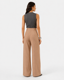 Calça Alfaiataria Pantalona Risca de Giz