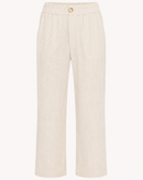 Calça Feminina em Linho Natural