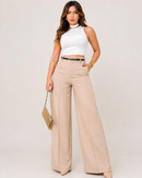 Calça Feminina Pantalona Alfaiataria