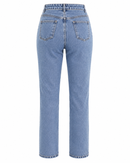 Calça Jeans Feminina Mom Cintura Alta
