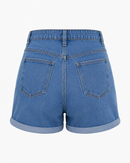 Short Jeans Mom Feminino Com Cinto
