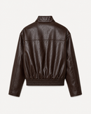 Jaqueta Bomber Couro