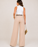 Calça Feminina Pantalona Alfaiataria