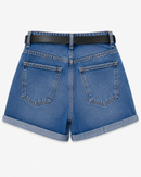 Short Jeans Feminino Jasmine | Cintura Alta