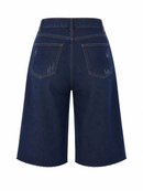 Bermuda Jeans Feminina Jort | Wide Leg